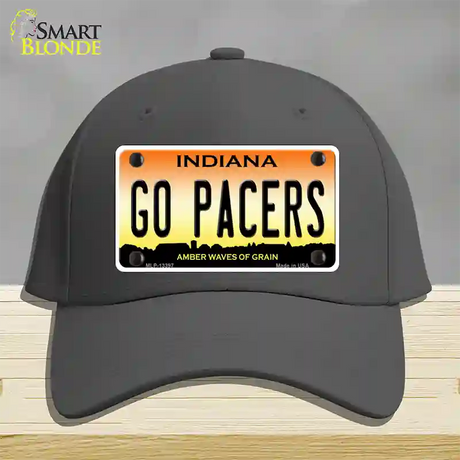 Go Pacers Novelty License Plate Hat Tag Cotton / Charcoal