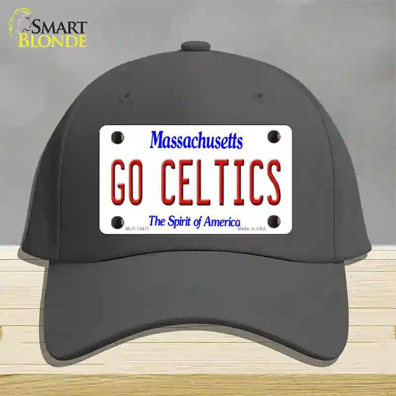 Go Celtics Novelty License Plate Hat Tag Cotton / Charcoal