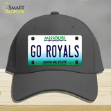 Go Royals Novelty License Plate Hat Tag Cotton / Charcoal