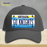 Go Golden Knights Novelty License Plate Hat Tag Cotton / Charcoal