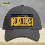 Go Knicks Novelty License Plate Hat Tag Cotton / Charcoal