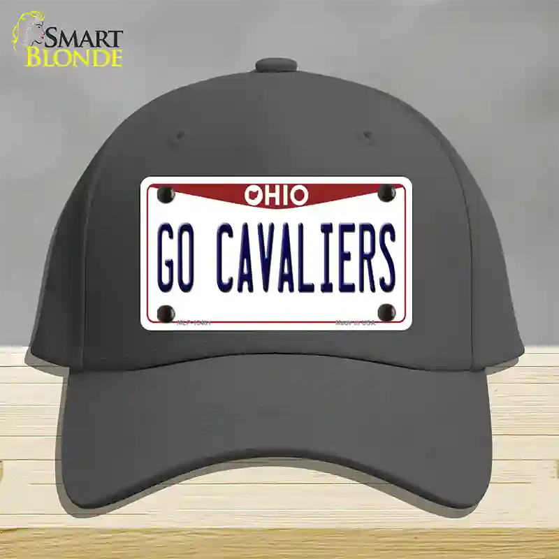 Go Cavaliers Novelty License Plate Hat Tag Cotton / Charcoal