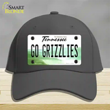 Go Grizzlies Novelty License Plate Hat Tag Cotton / Charcoal