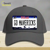 Go Mavericks Novelty License Plate Hat Tag Cotton / Charcoal