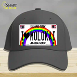 I Heart Molokai Novelty License Plate Hat Tag Cotton / Charcoal