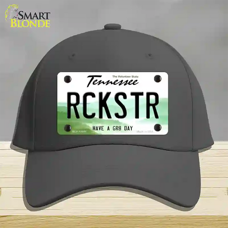 Rockstar Novelty License Plate Hat Tag Cotton / Charcoal