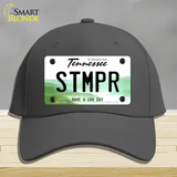 Stomper Novelty License Plate Hat Tag Cotton / Charcoal