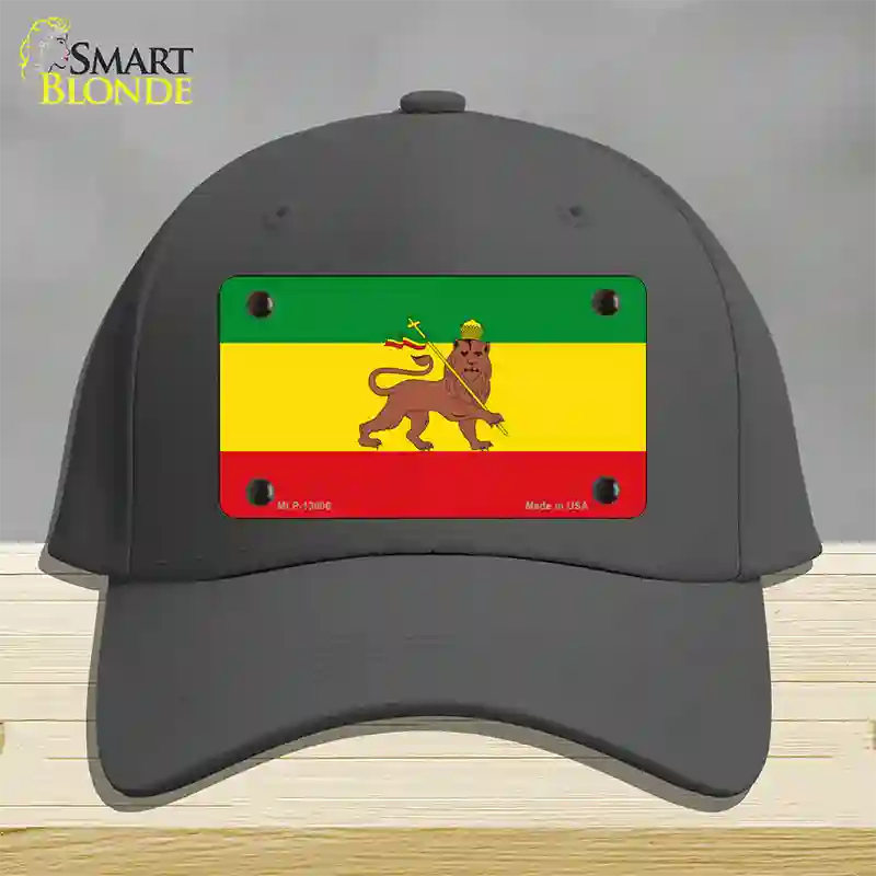 Ethiopia Flag Novelty License Plate Hat Tag Cotton / Charcoal