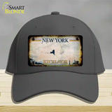 New York Excelsior Rusty Novelty License Plate Hat Cotton / Charcoal