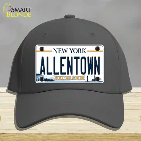 Allentown Excelsior New York Novelty License Plate Hat Tag Cotton / Charcoal