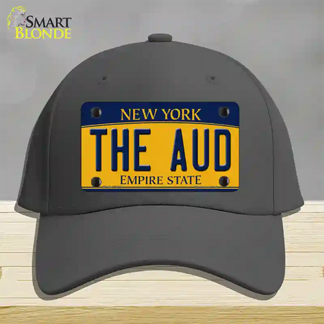 The Aud NY Yellow Novelty License Plate Hat Tag Cotton / Charcoal