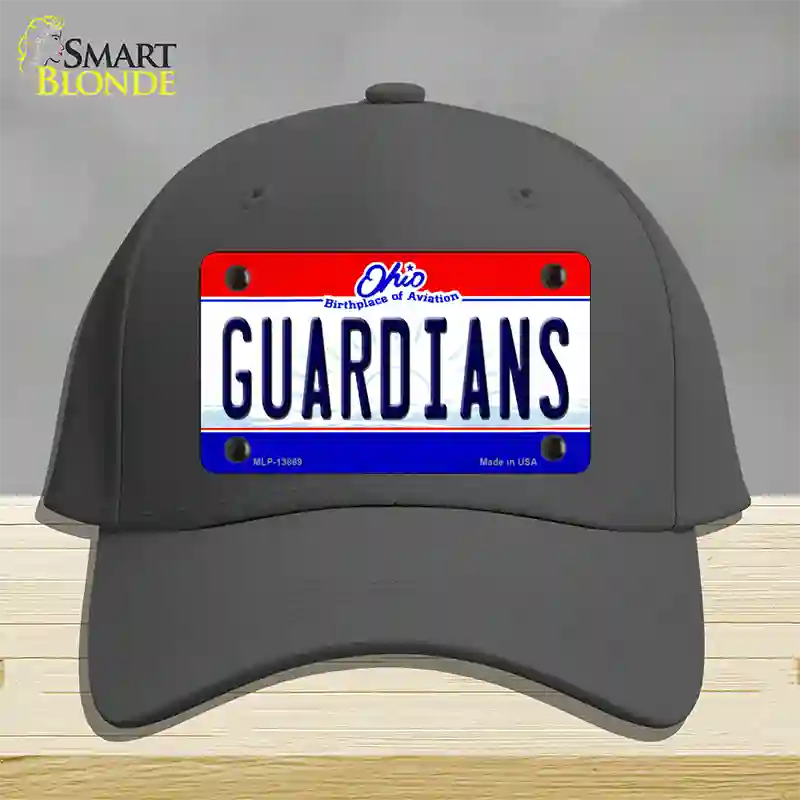 Guardians Ohio Aviation Novelty License Plate Hat Tag Cotton / Charcoal