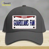 Guardians Fan Ohio Overlay Novelty License Plate Hat Tag Cotton / Charcoal