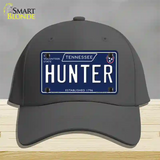 Hunter Tennessee Blue Novelty License Plate Hat Tag Cotton / Charcoal