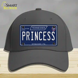 Princess Tennessee Blue Novelty License Plate Hat Tag Cotton / Charcoal