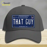 That Guy Tennessee Blue Novelty License Plate Hat Tag Cotton / Charcoal