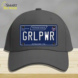 Grlpwr Tennessee Blue Novelty License Plate Hat Tag Cotton / Charcoal