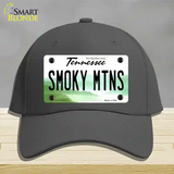 Smoky Mtns Tennessee Novelty License Plate Hat Tag Cotton / Charcoal