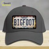 Bigfoot Missouri Novelty License Plate Hat Tag Cotton / Charcoal