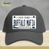 Buffalo Mafia New York Excelsior Novelty License Plate Hat Cotton / Charcoal