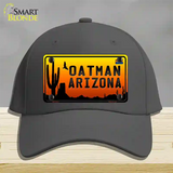 Oatman Flag Arizona Scenic Background Novelty License Plate Hat Cotton / Charcoal