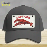 Cape Cod Lobster Novelty License Plate Hat Cotton / Charcoal