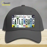 Gatlinburg License Plate Art Novelty License Plate Hat Cotton / Charcoal