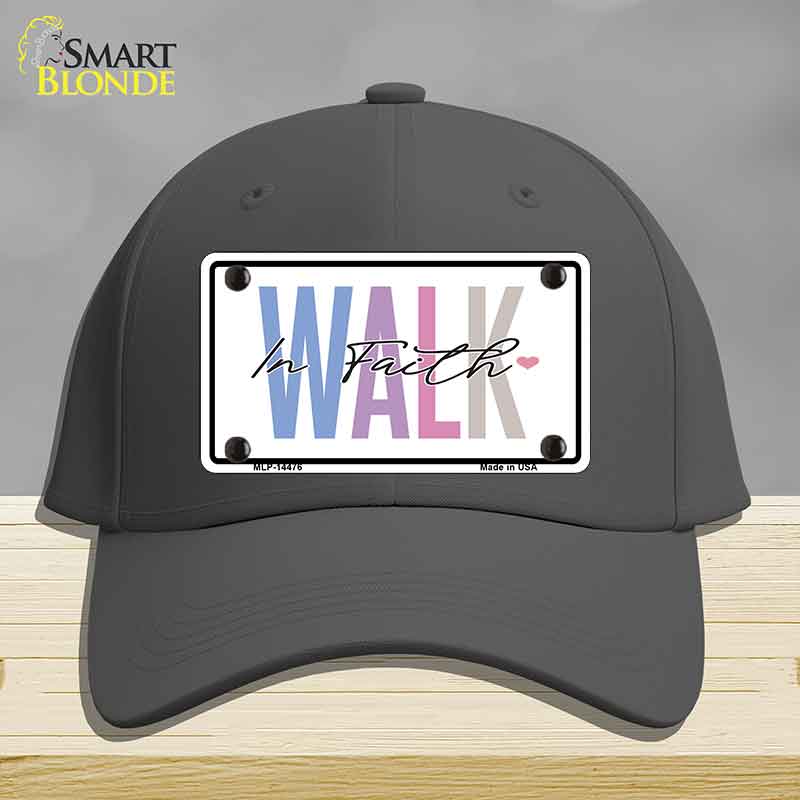 Walk In Faith Novelty License Plate Hat HAT-MLP-14476