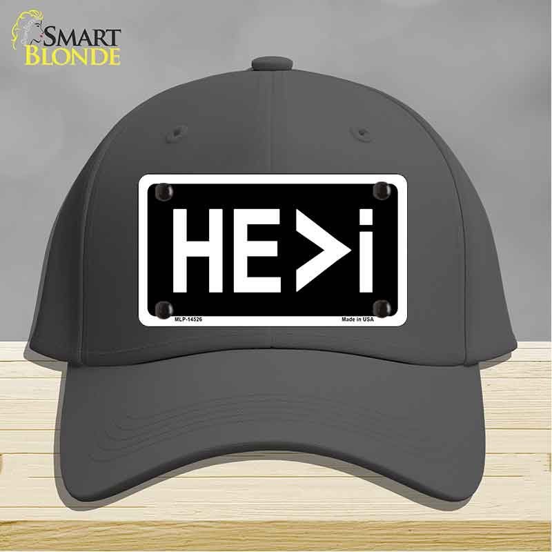 HE>i Novelty License Plate Hat HAT-MLP-14526