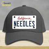 Needles California Novelty License Plate Hat Cotton / Charcoal