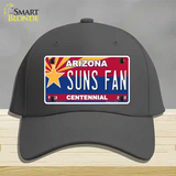 Arizona Centennial Suns Fan Novelty License Plate Hat Cotton / Charcoal