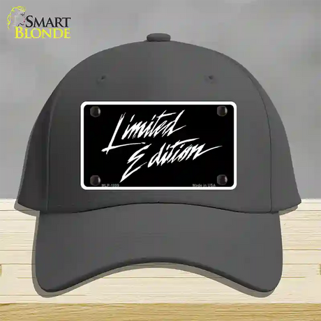 Limited Edition Novelty License Plate Hat Cotton / Charcoal