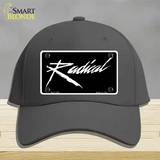 Radical Novelty License Plate Hat Cotton / Charcoal