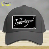 Turbocharged Novelty License Plate Hat Cotton / Charcoal