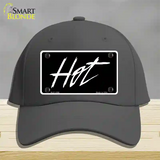 Hot Novelty License Plate Hat Cotton / Charcoal