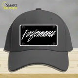 Performance Novelty License Plate Hat Cotton / Charcoal