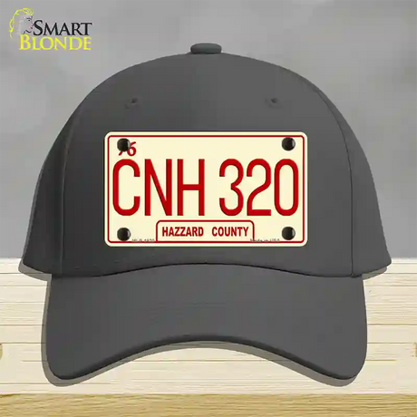 CNH 320 Novelty License Plate Hat Cotton / Charcoal