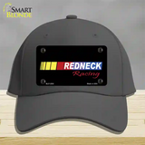 Redneck Racing Novelty License Plate Hat Cotton / Charcoal