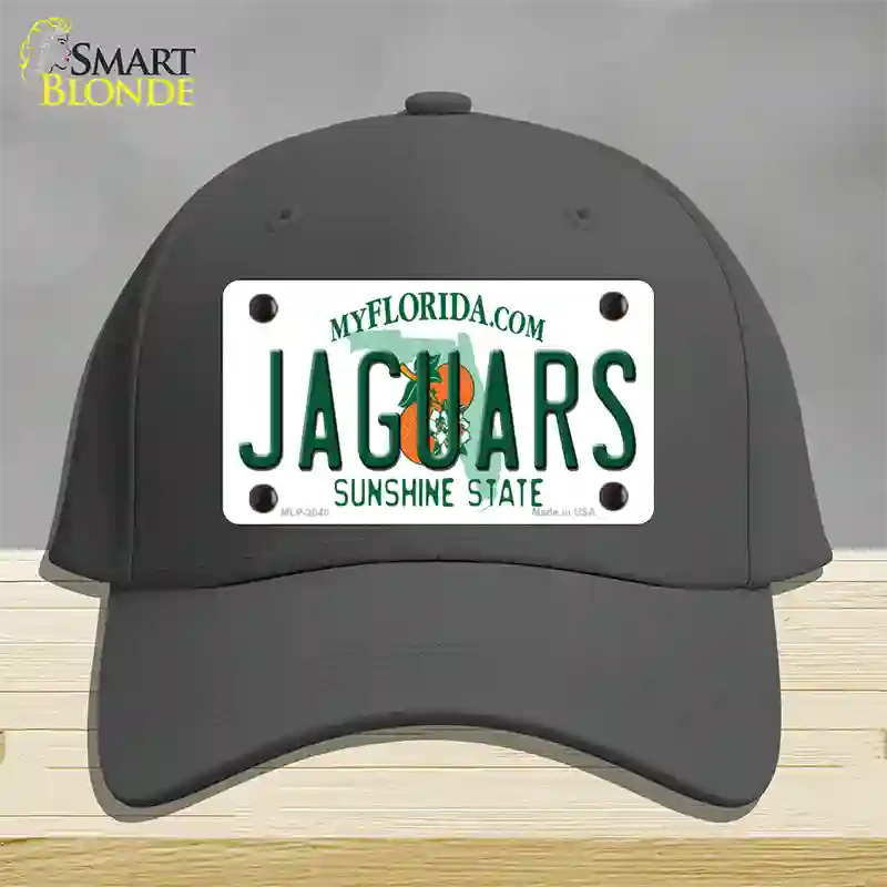 Jaguars Florida State Novelty License Plate Hat Cotton / Charcoal