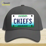 Chiefs Missouri State Novelty License Plate Hat Cotton / Charcoal