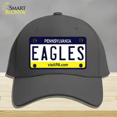 Eagles Pennsylvania State NoveltyNovelty License Plate Hat Cotton / Charcoal