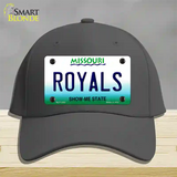 Royals Missouri State Novelty License Plate Hat Cotton / Charcoal