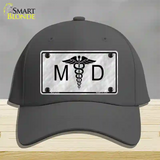 MD Novelty License Plate Hat Cotton / Charcoal