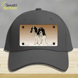 Cavalier King Charles Spaniel Dog Novelty License Plate Hat Cotton / Charcoal