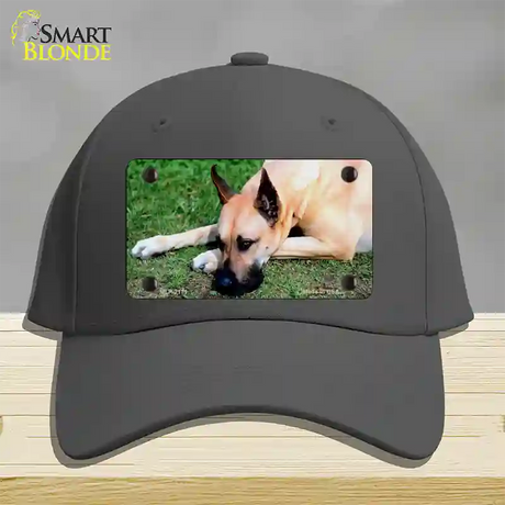 Great Dane Dog Novelty License Plate Hat Cotton / Charcoal