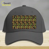 Camouflage Novelty License Plate Hat Cotton / Charcoal