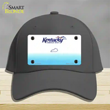 Kentucky State Blank Novelty License Plate Hat Cotton / Charcoal