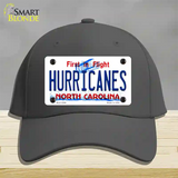 Hurricanes North Carolina State Novelty License Plate Hat Cotton / Charcoal