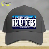 Islanders New York State Novelty License Plate Hat Cotton / Charcoal