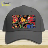 Guitars Black Novelty License Plate Hat Cotton / Charcoal